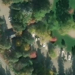 Chelan County Beach Volleyball Court #1 — aerial view