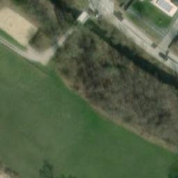 Sand Volleyball Court — aerial view