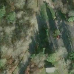 Willis D. Tucker Beach Volleyball Courts — aerial view