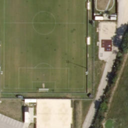 Beachvolleyball Frauenkirchen — aerial view