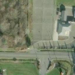 Clearview Beach Volleyball Court #1 — aerial view