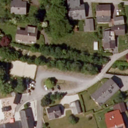 Sand Volleyball Court — aerial view