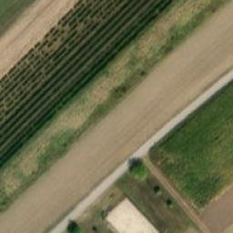 Sand Volleyball Court — aerial view