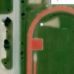 Englehart Beach Volleyball Court — aerial view
