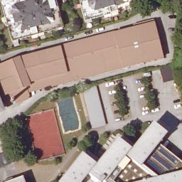 Kolpinghaus Salzburg — aerial view