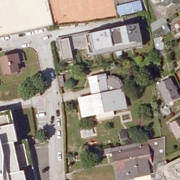 Volleyball Court — aerial view