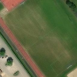 Sand Volleyball Court — aerial view