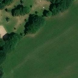 Sand Volleyball Court — aerial view