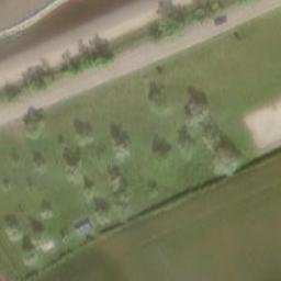 Sand Volleyball Court — aerial view