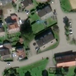 Sand Volleyball Court — aerial view