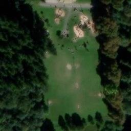 Volleyball Court near Marktoberdorf — aerial view
