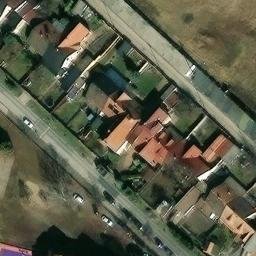 Sand Volleyball Court — aerial view