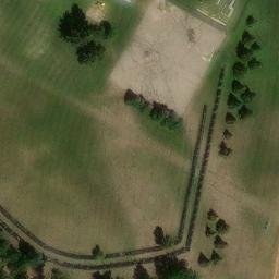 Harvey Beach Volleyball Court — aerial view