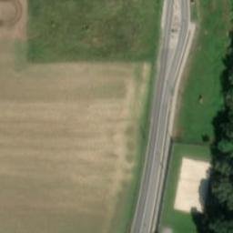 Sand Volleyball Court — aerial view