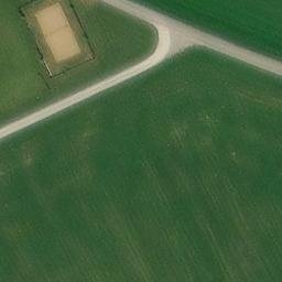 Sand Volleyball Court — aerial view