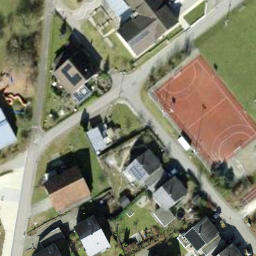 Volleyball Court — aerial view