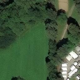 Sand Volleyball Court — aerial view