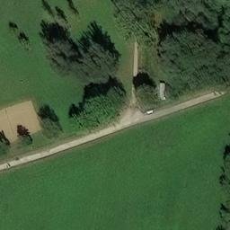 Sand Volleyball Court — aerial view