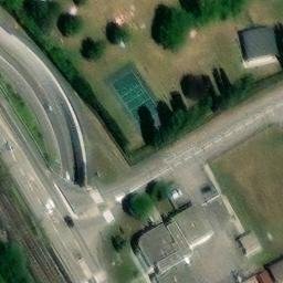 Volleyball Court — aerial view