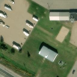 Gonvick Beach Volleyball Court — aerial view