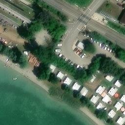 Volleyballfeld am Naturfreundehaus — aerial view