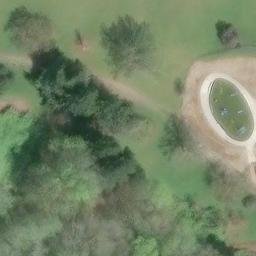 Poulsbo Beach Volleyball Court — aerial view