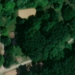 Sand Volleyball Court — aerial view