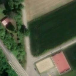 Sand Volleyball Court — aerial view