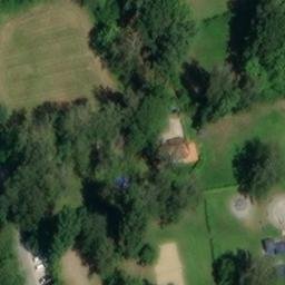 Sand Volleyball Court — aerial view