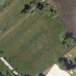 Sand Volleyball Court — aerial view
