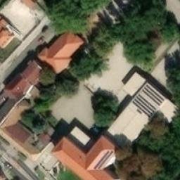 Volleyball Court — aerial view