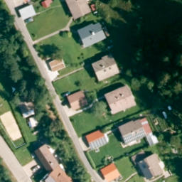 Sand Volleyball Court — aerial view