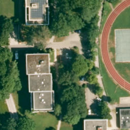 Volleyballplatz Allgäu-Gymnasium — aerial view
