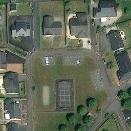Volleyball Court — aerial view