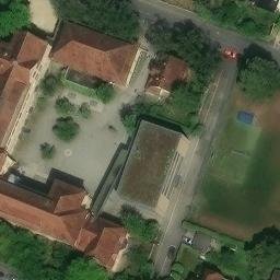 Volleyball Court — aerial view