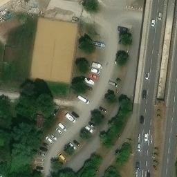 Beach Volleyball — aerial view