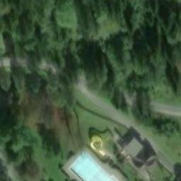 Sand Volleyball Court — aerial view