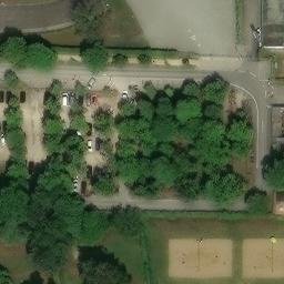 Beachvolleyball — aerial view