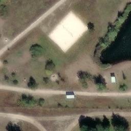 Beach Volley — aerial view