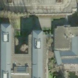 Overlake Beach Volleyball Court #4 — aerial view