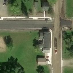 Tenstrike Beach Volleyball Court — aerial view