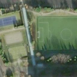Overlake Beach Volleyball Court #2 — aerial view