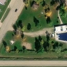 Fessenden Beach Volleyball Court — aerial view