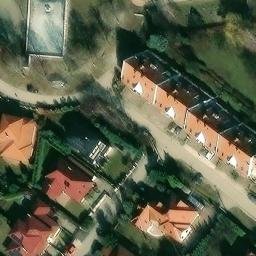 Sand Volleyball Court — aerial view