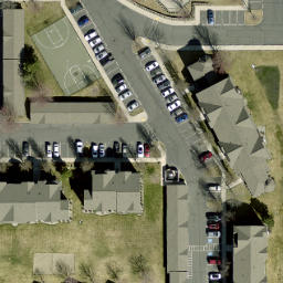 Airway Heights Beach Volleyball Court #1 — aerial view