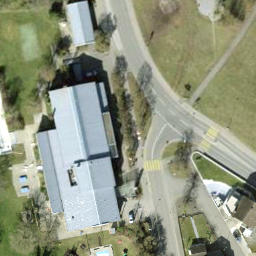 Volleyball Court — aerial view