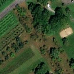 Sand Volleyball Court — aerial view