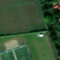 Sand Volleyball Court — aerial view