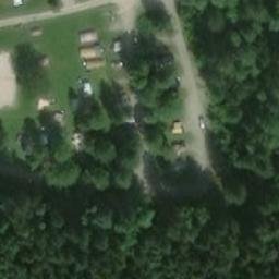 Sand Volleyball Court — aerial view
