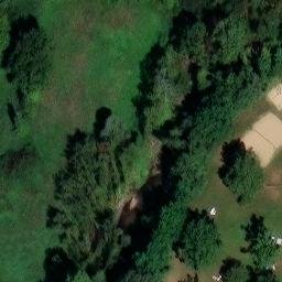 Sand Volleyball Court — aerial view